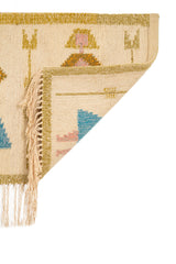Vintage Scandinavian Tapestry 4'2" x 1'5"