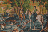 Vintage Belgian Loom Tapestry 5'7" x 2'4"