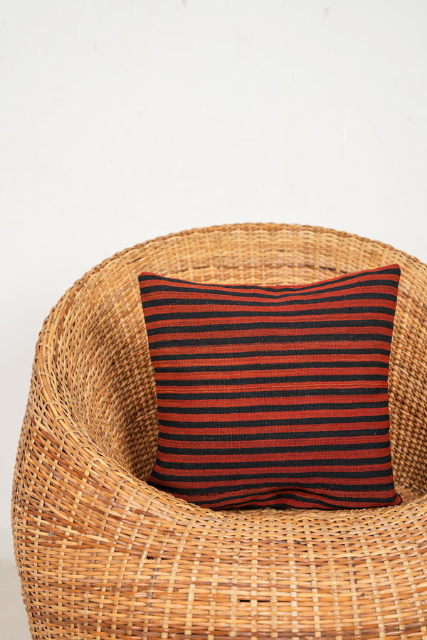 Vintage CAUCASIAN Jajim CUSHION 1'4" X 1'4"