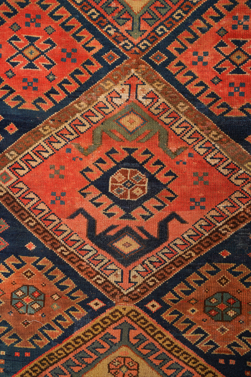Antique Caucasian Shirvan Rug 5'4" x 3'5"