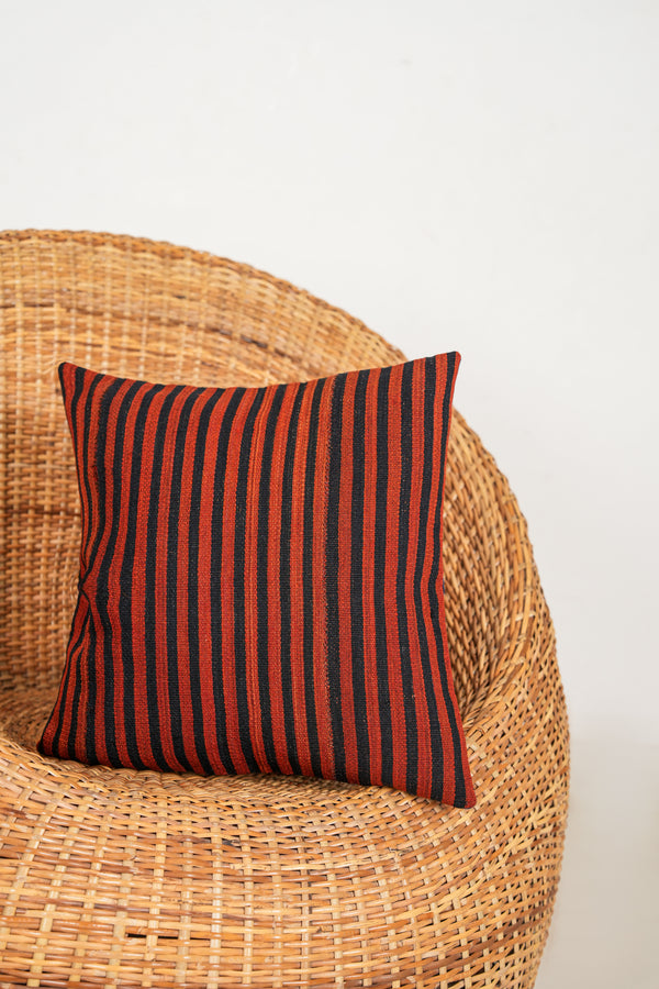 Vintage Caucasian Jajim Cushion 1'4" X 1'4"