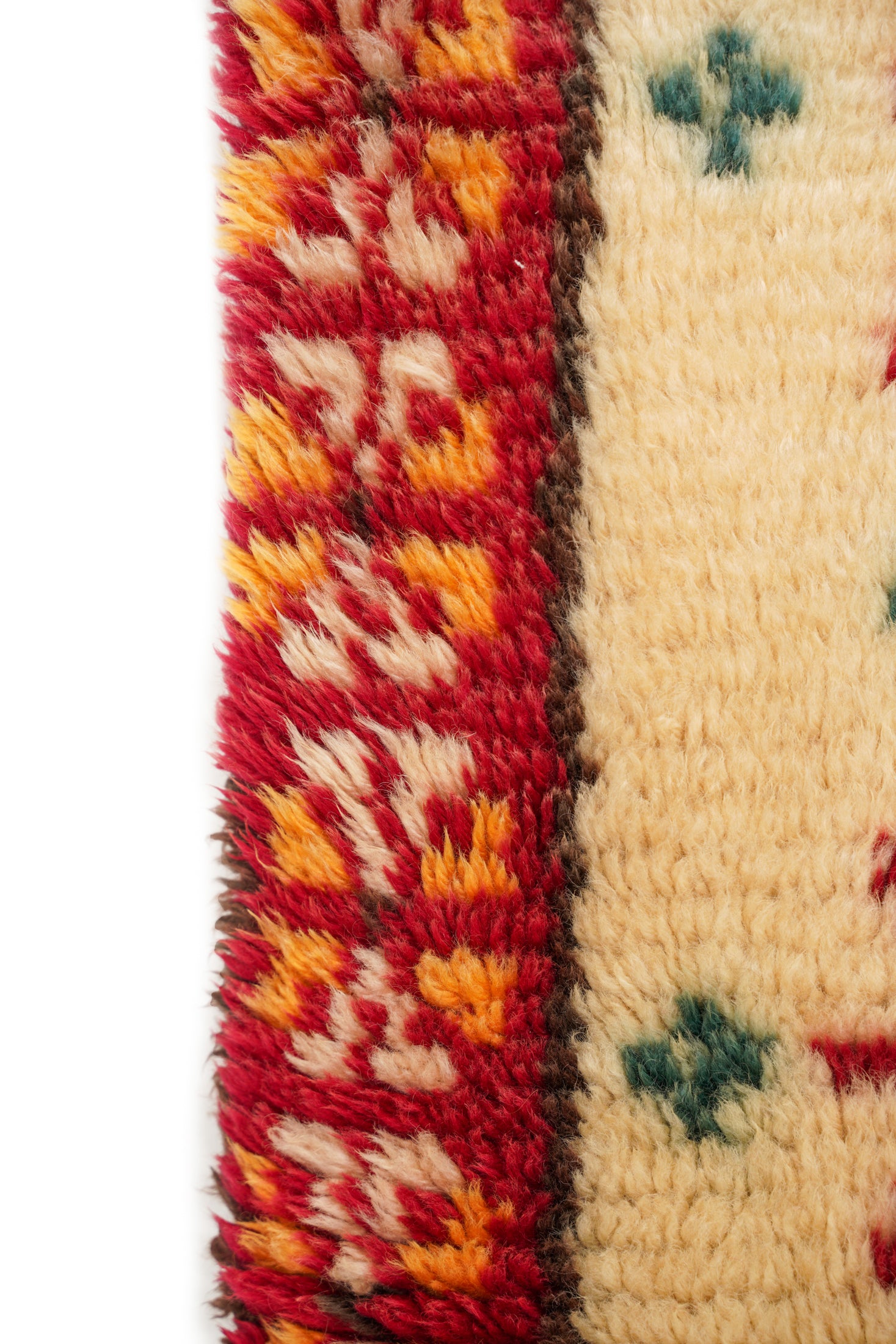 VINTAGE TURKISH TRIBAL RUG 3'2" x 2'