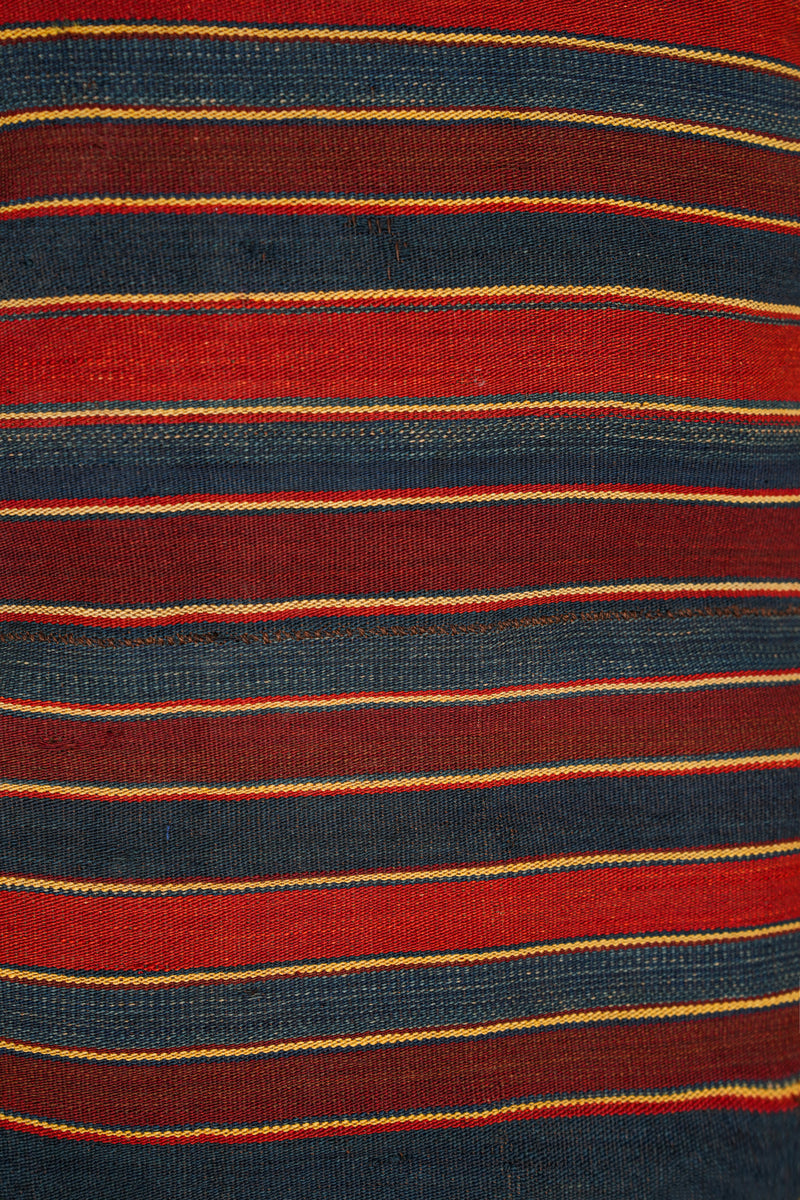 Antique Caucasian Jajim Lumbar Pillow 3' x 1'7"