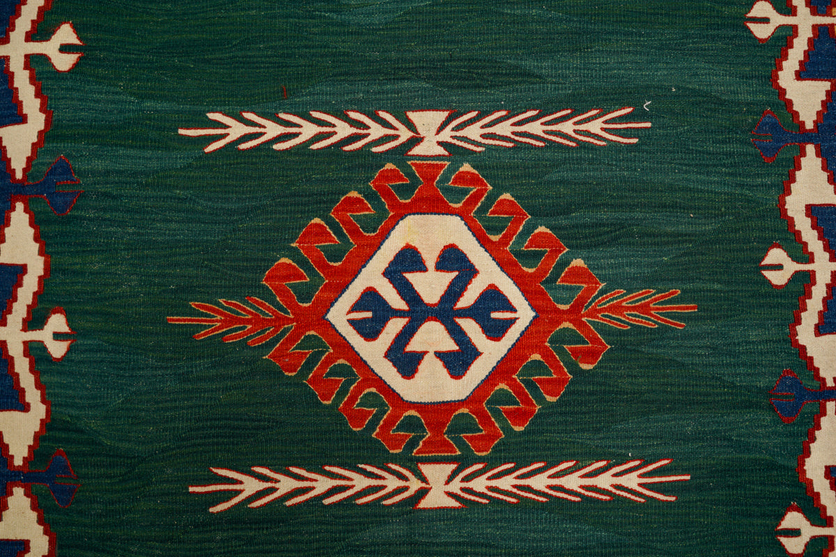 Vintage Turkish Tribal Kilim 5'4" x 3'8"