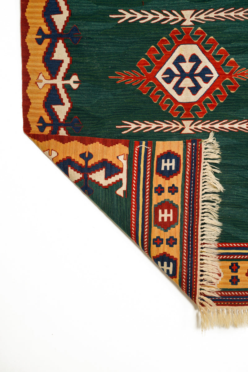 Vintage Turkish Tribal Kilim 5'4" x 3'8"