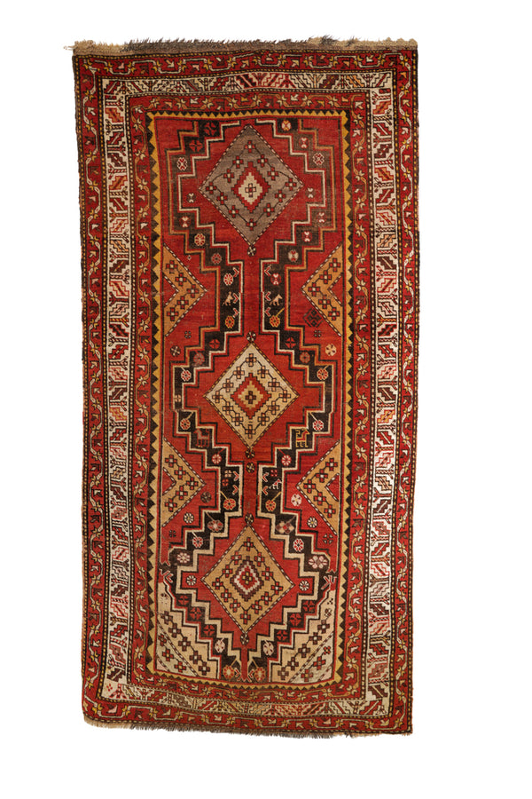 Antique Caucasian Shirvan Rug 8'4" x 4'2"