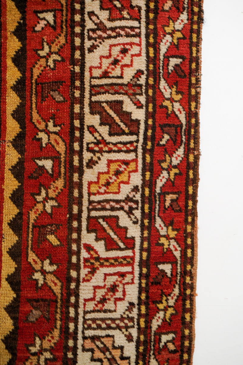 Antique Caucasian Shirvan Rug 8'4" x 4'2"