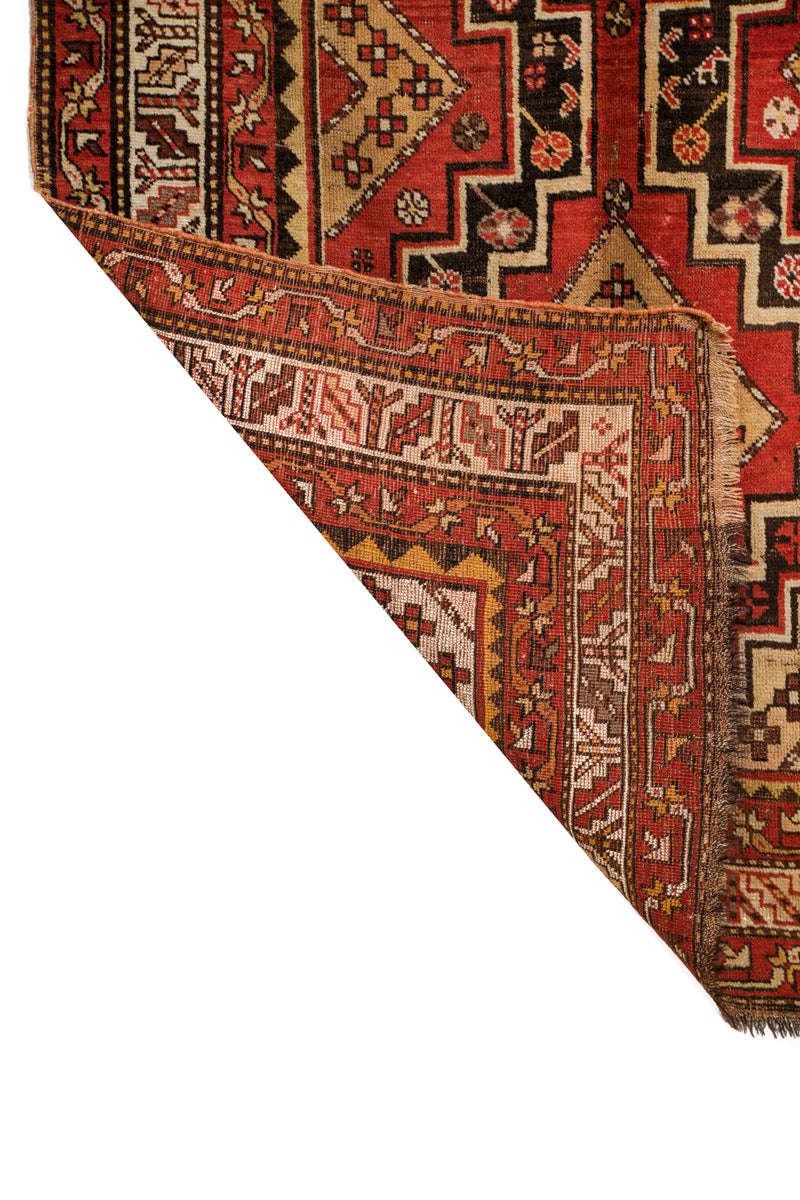 Antique Caucasian Shirvan Rug 8'4" x 4'2"