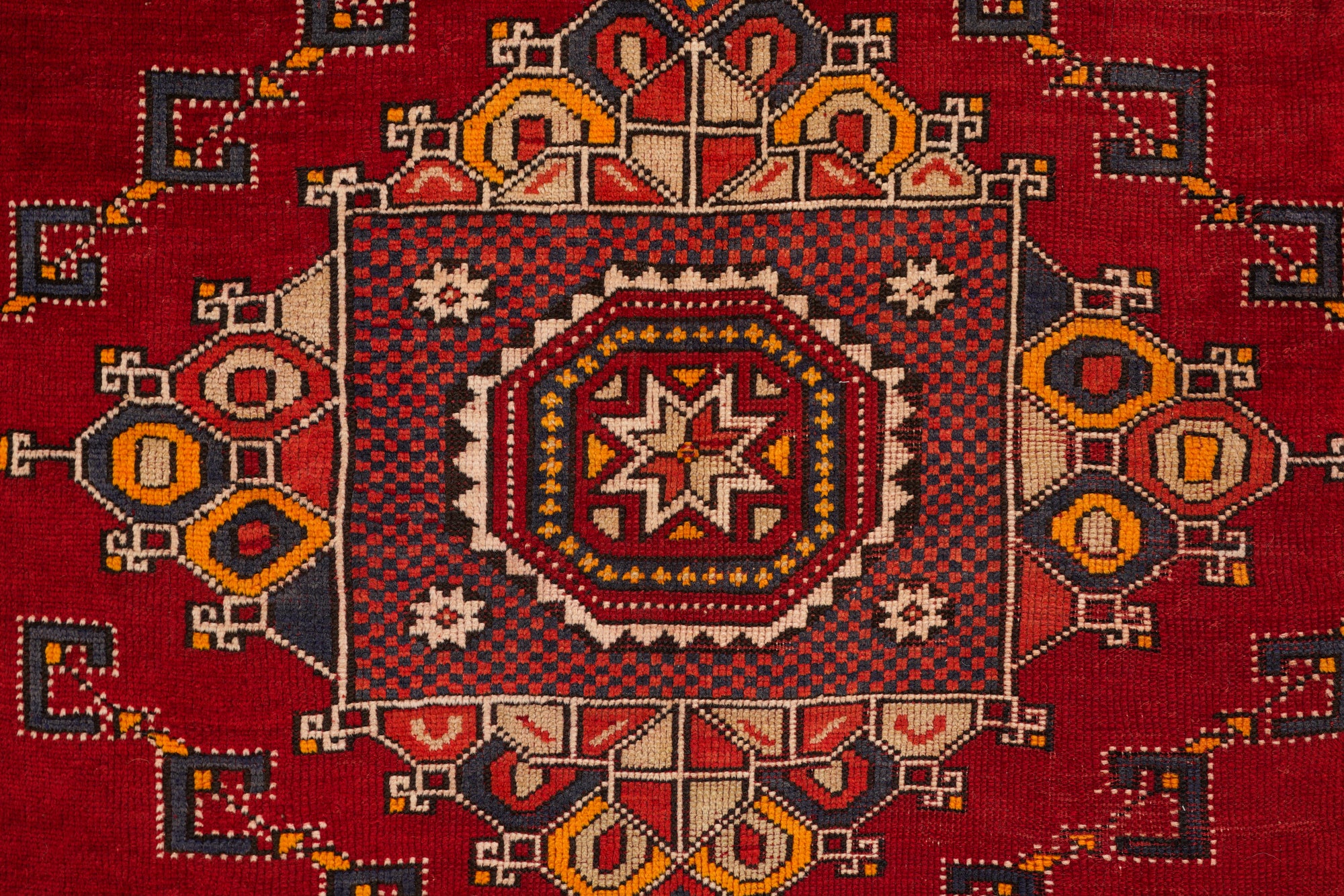 Vintage Anatolian Rug 8'7" x 6'