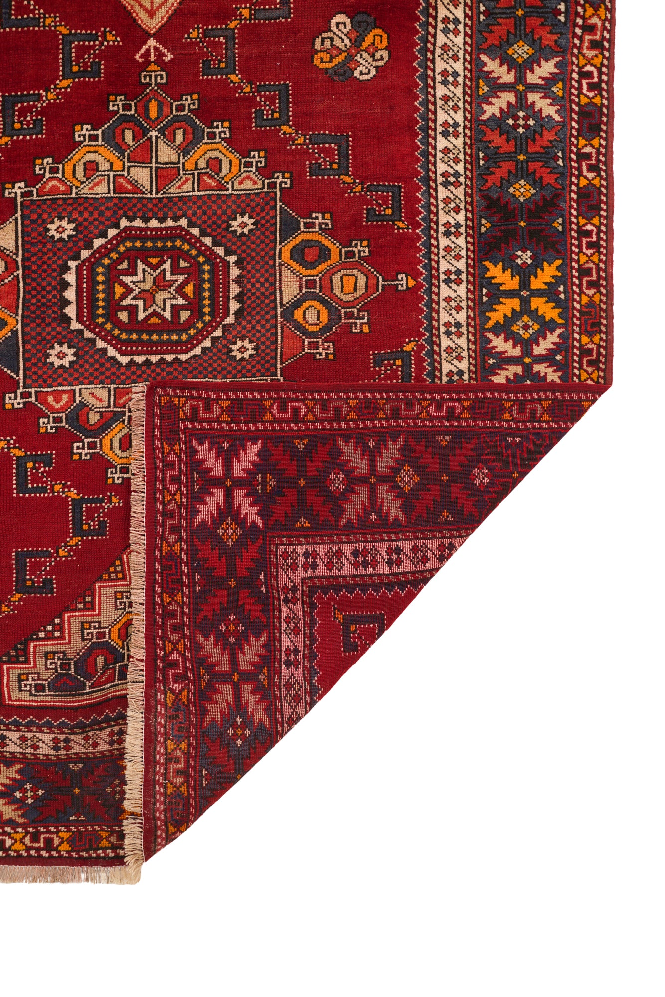 Vintage Anatolian Rug 8'7" x 6'