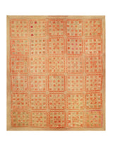 Vintage Indian Mirror Textile 7'6" x 6'6"