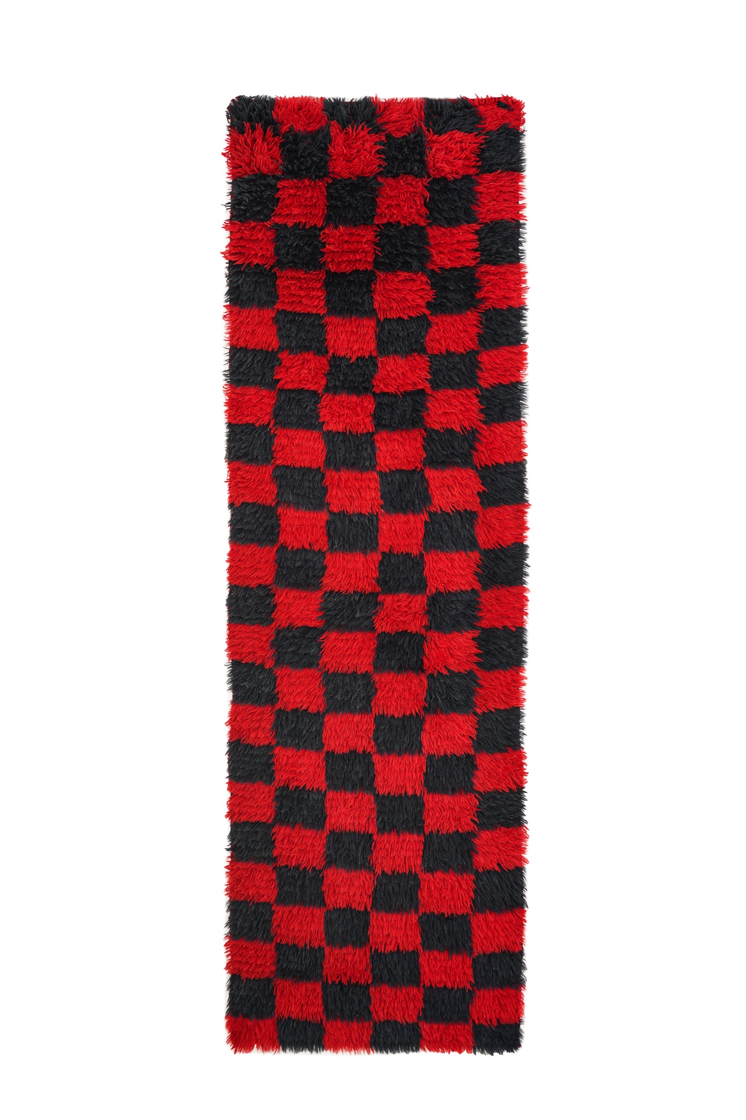 VINTAGE MOROCCAN BERBER runner RUG 6'3" x 2'1"