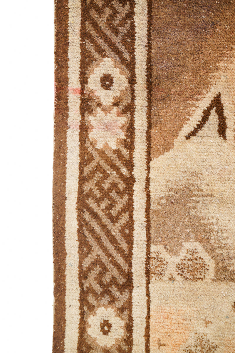 Antique Pao Tao Mongolian Rug 5'4" x 3'