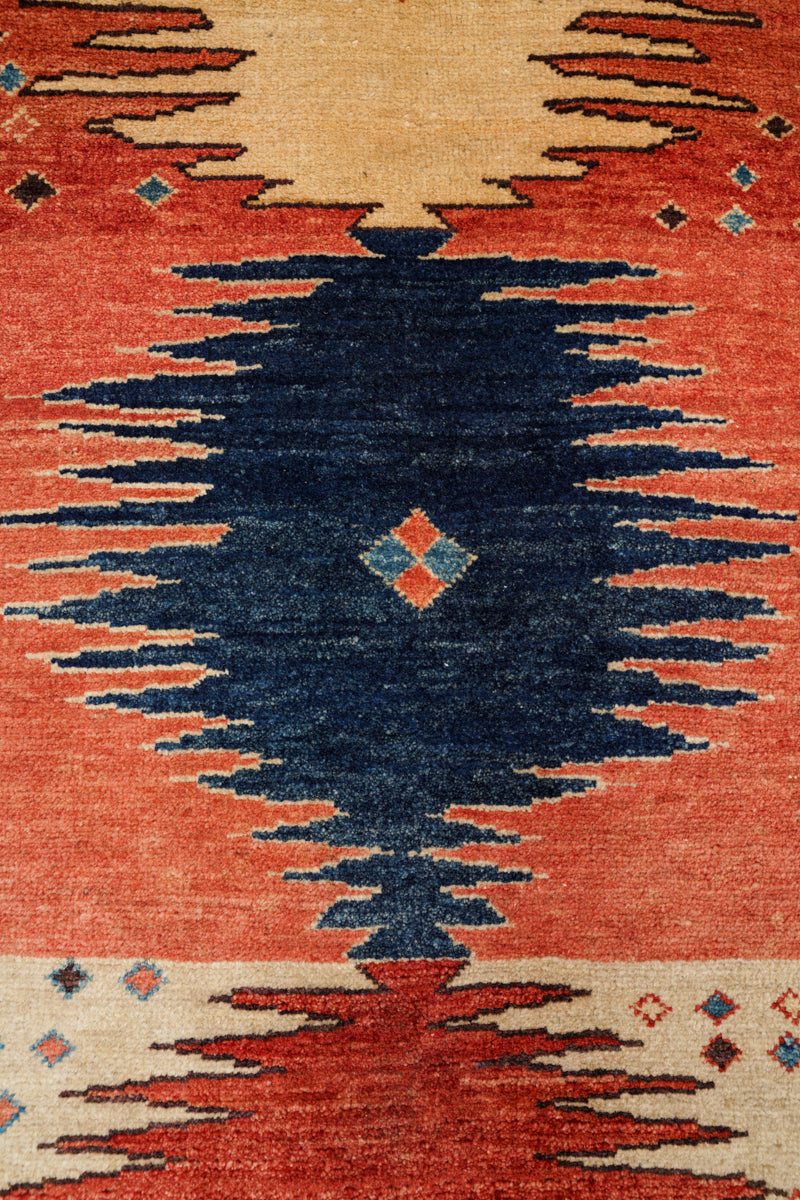 88×85 “B brothers-s\" ViNTAGE TURKiSH RUG BERGAMA, Turkey - Claremont Rug Co.