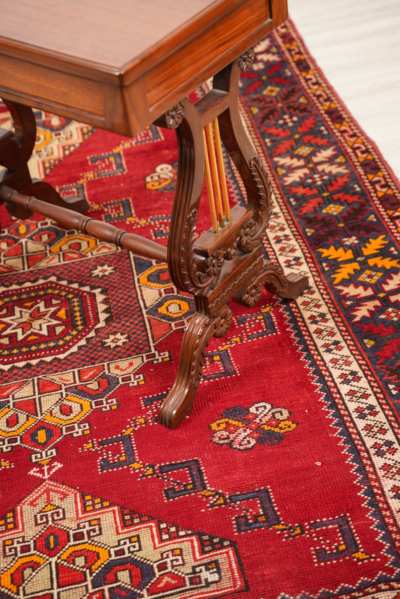 Vintage Anatolian Rug 8'7" x 6'