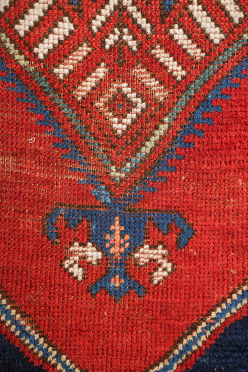 Antique Caucasian Kazak Rug 7'1" x 4'4"