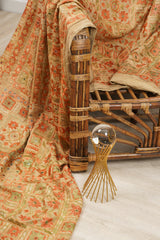 Vintage Indian Mirror Textile 7'6" x 6'6"