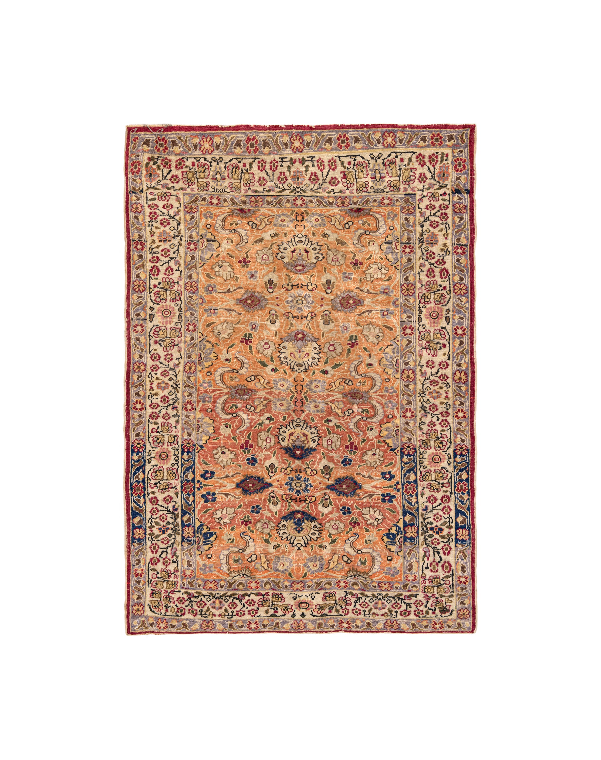 Vintage Anatolian rug 4'4" X 3'