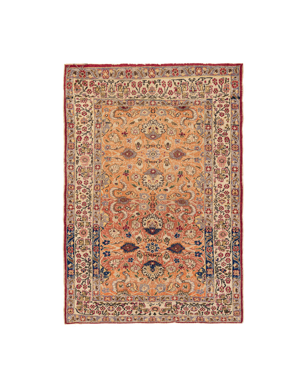 Vintage Anatolian rug 4'4" X 3'