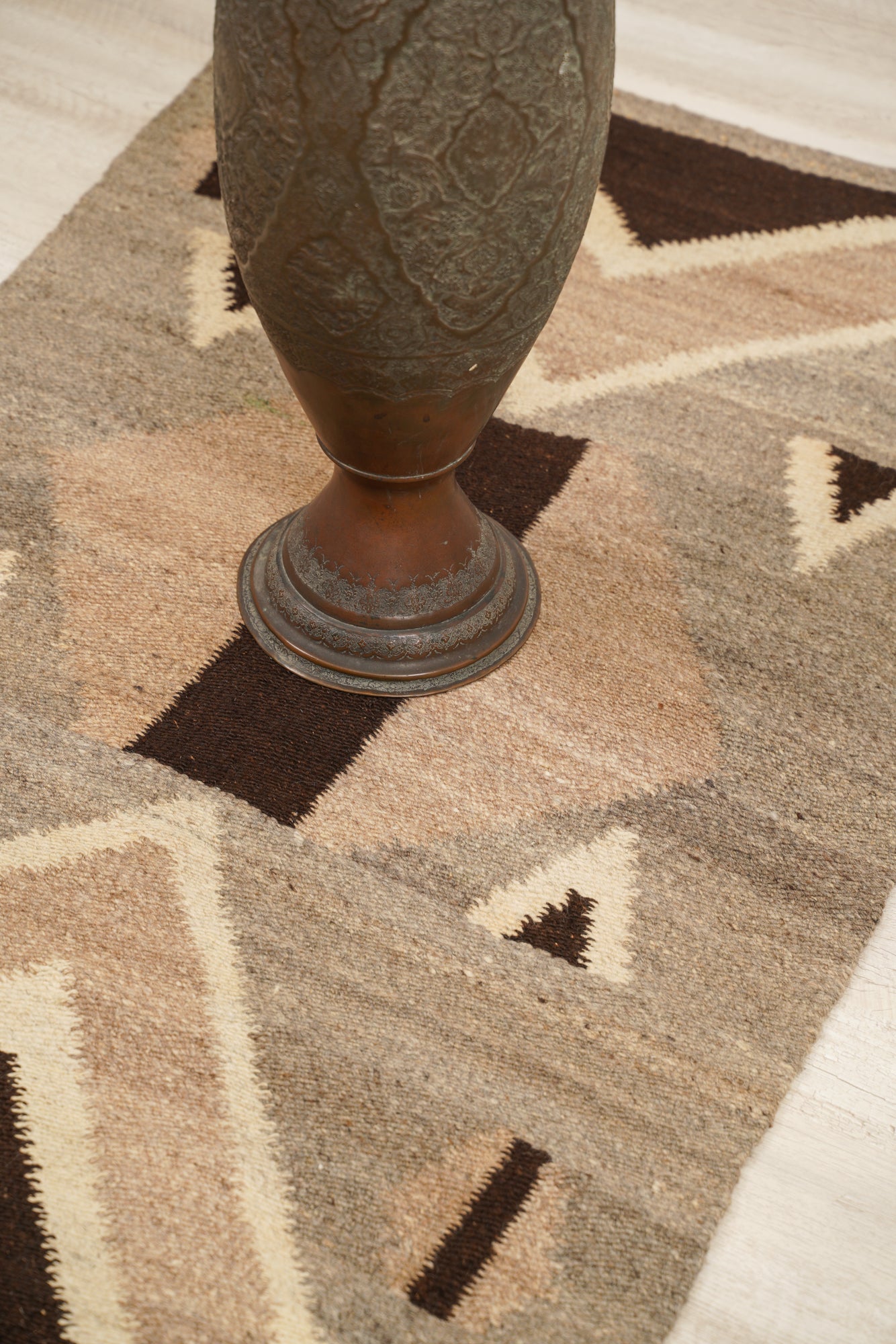 Vintage South American Navajo Kilim 4'4" x 2'7"