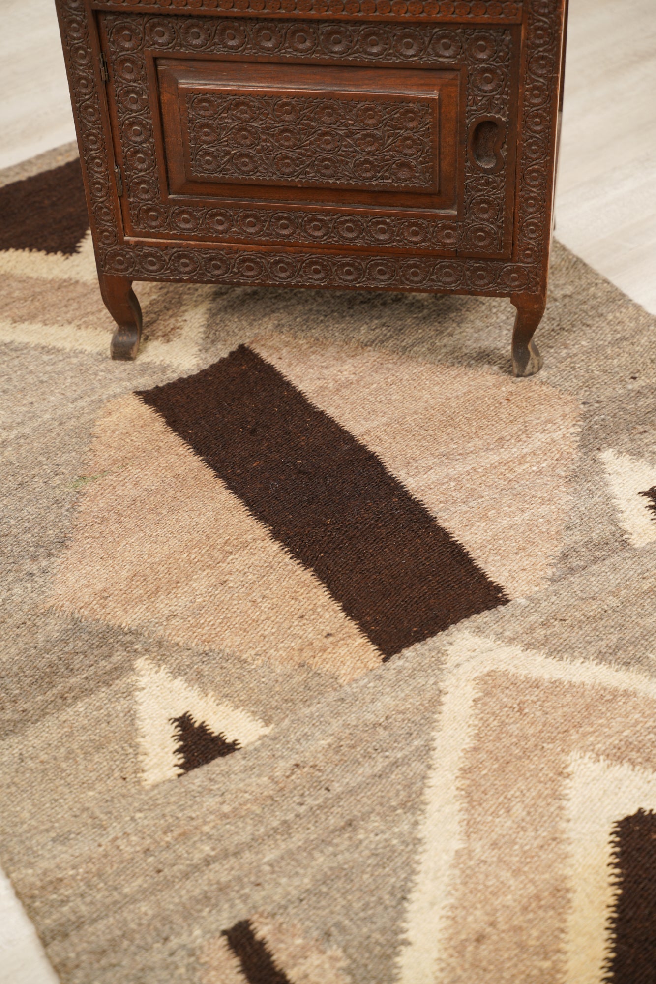 Vintage South American Navajo Kilim 4'4" x 2'7"