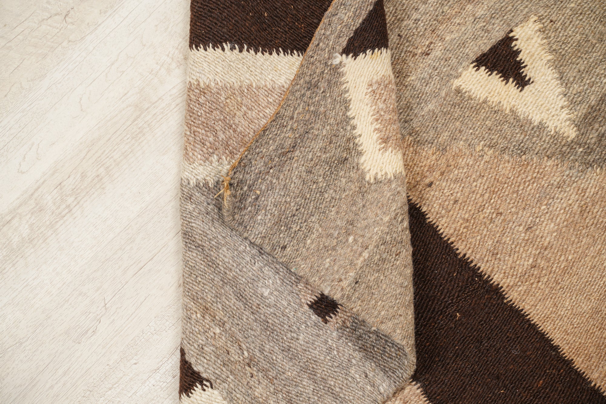 Vintage South American Navajo Kilim 4'4" x 2'7"