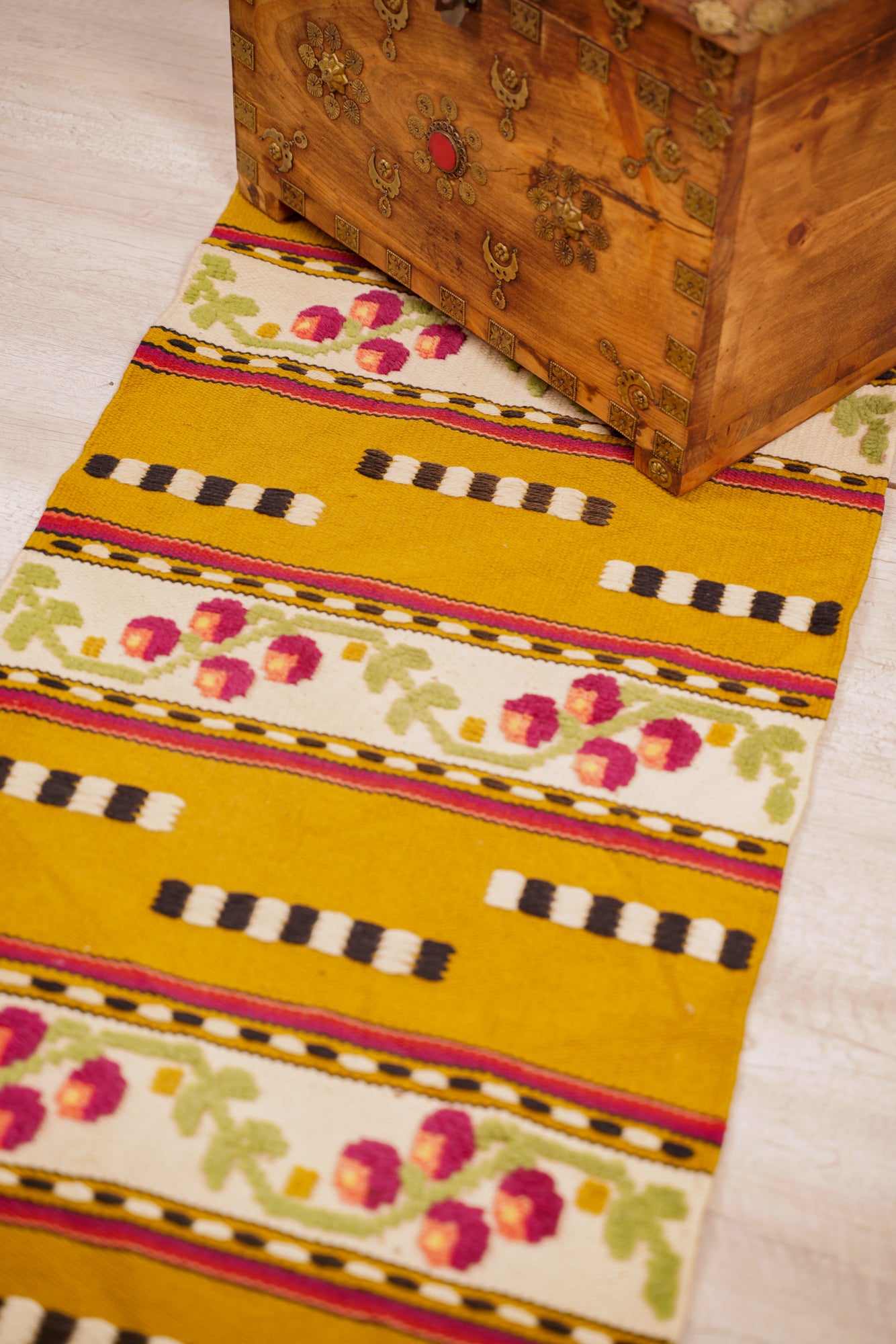Vintage Polish Torontal Kilim (Pair) 5'5" x 1'8"