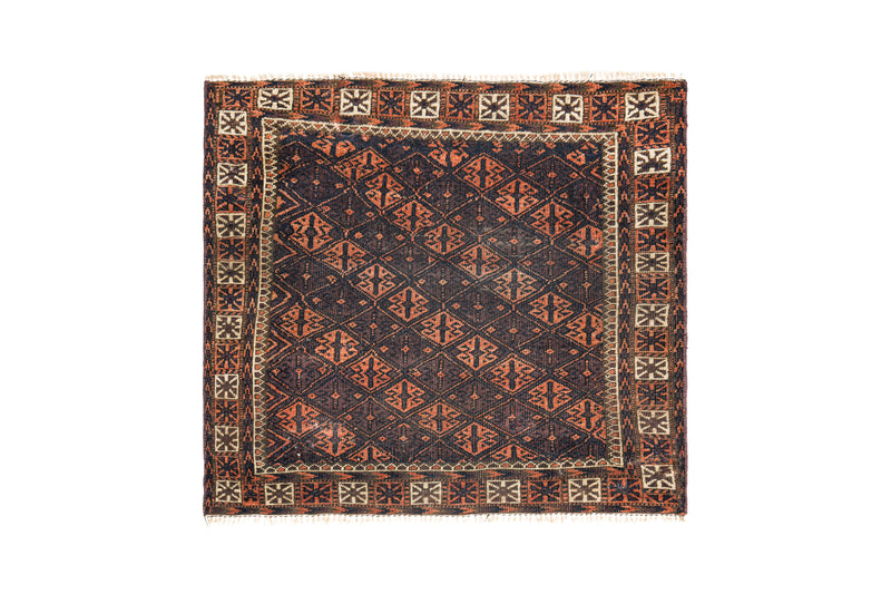 Antique Baloch Decorative Rug 2'4" x 2'8"