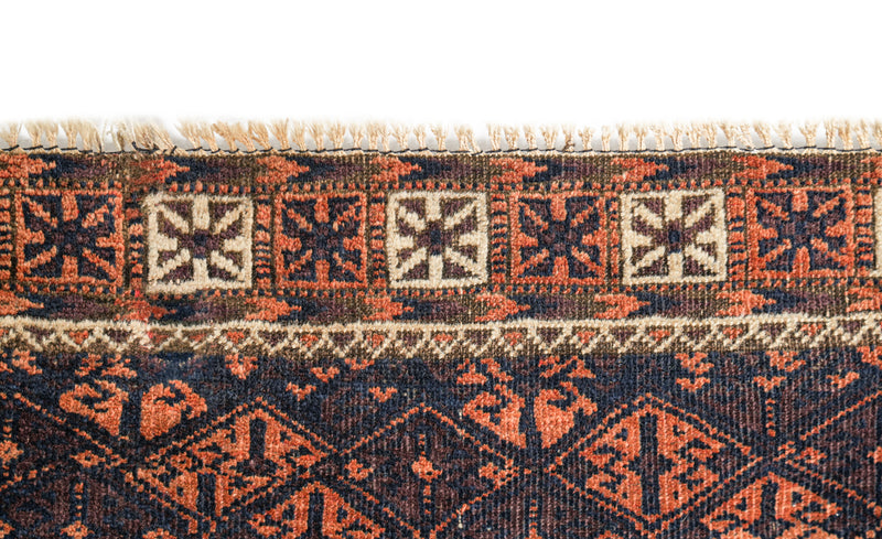 Antique Baloch Decorative Rug 2'4" x 2'8"