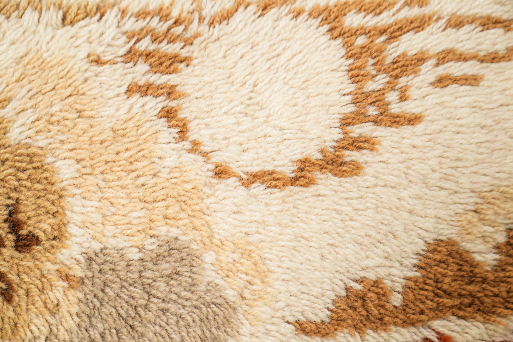Vintage Scandinavian Rya Rug 2' x 1'