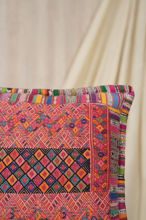 Vintage Guatemalan Cushion 1'6" x 1'6"