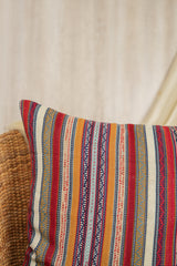 vintage caucasian jajim cushion 2' x 2'