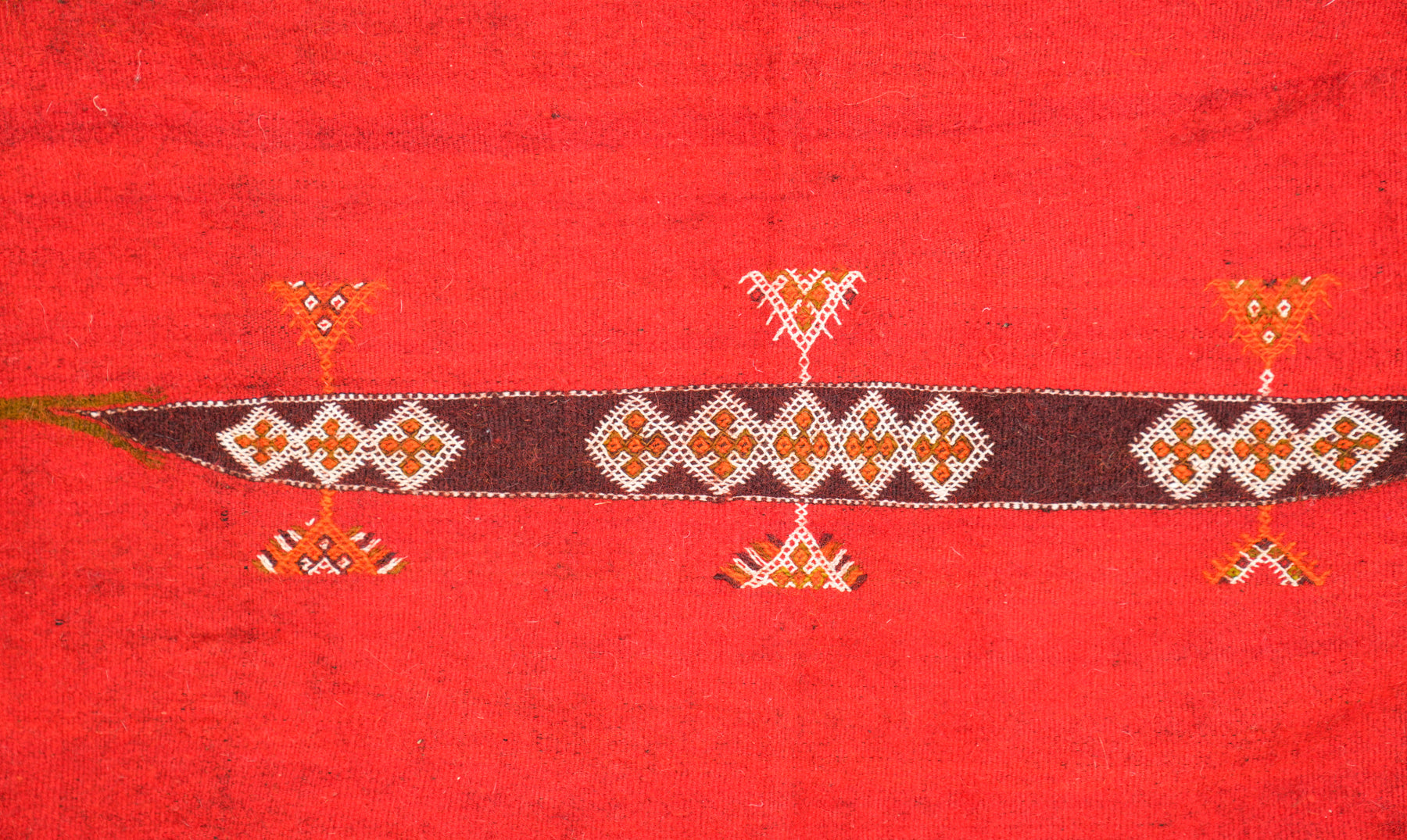 Vintage Moroccan cape AKHNIF 7'1" x 4'5"