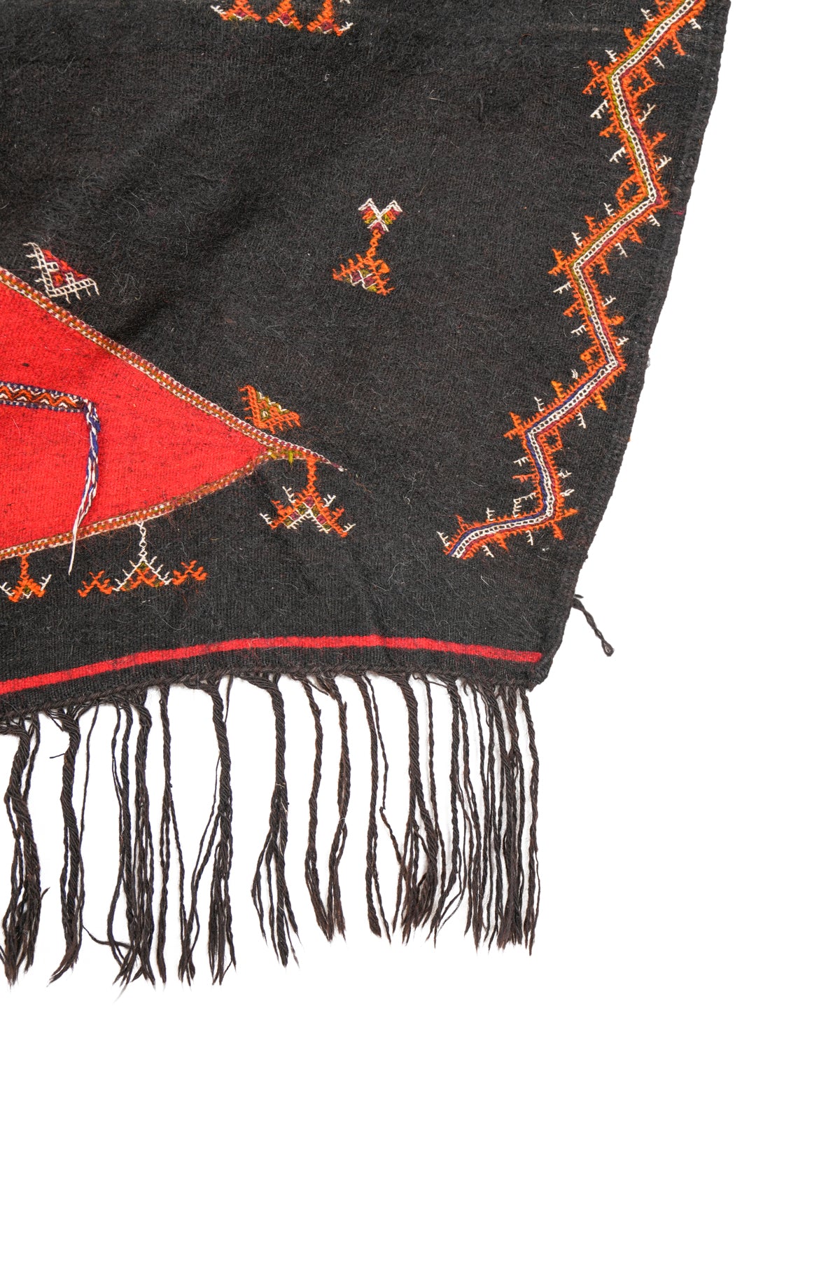 Vintage Moroccan cape AKHNIF 7'1" x 4'5"