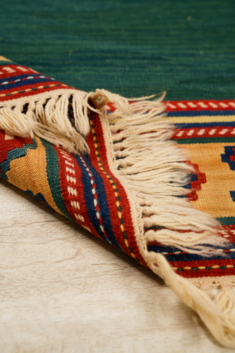 Vintage Turkish Tribal Kilim 5'4" x 3'8"