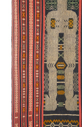 Vintage Sumba Pahikung Ikat 5'x 1'9"