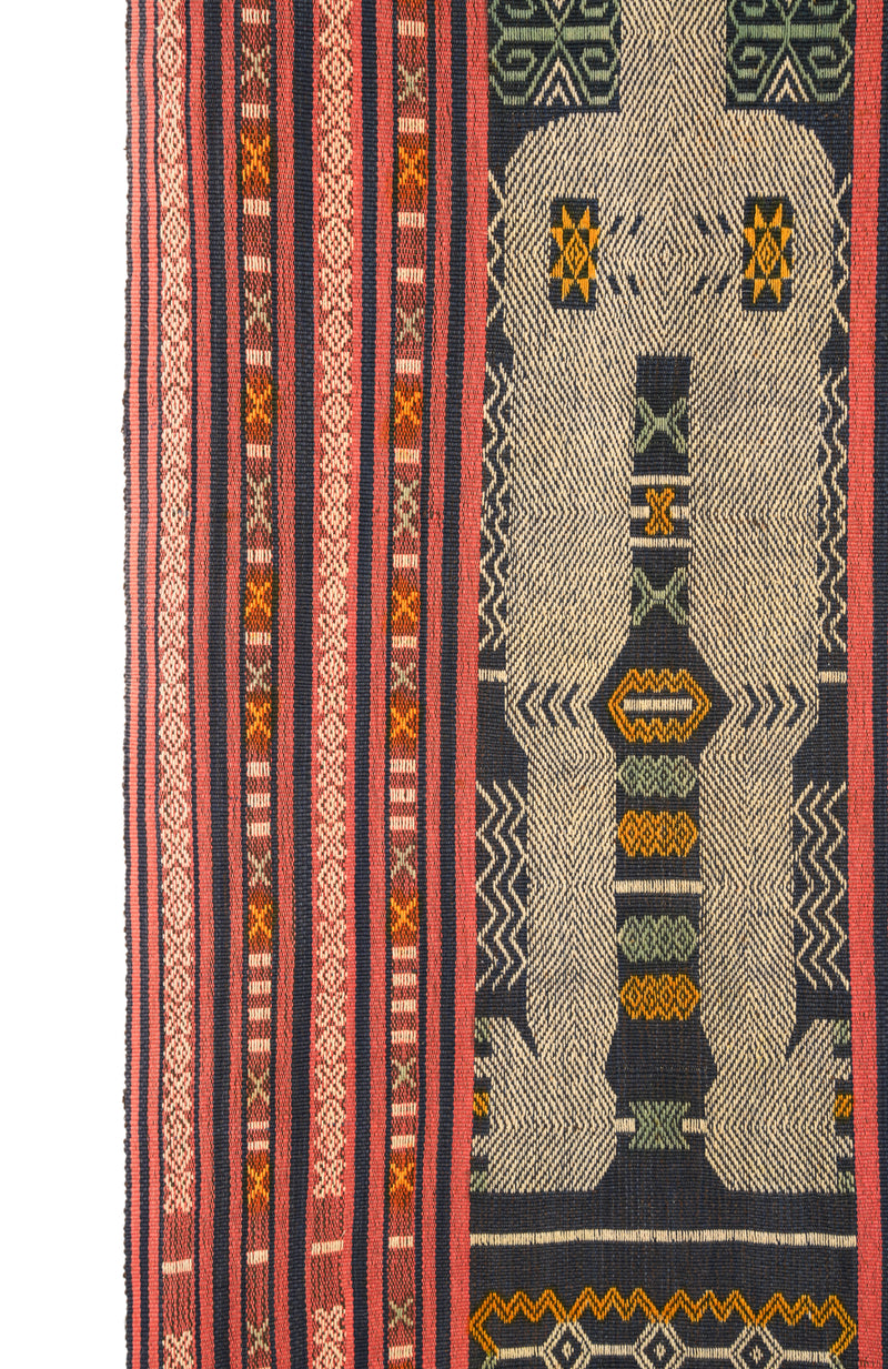 Vintage Sumba Pahikung Ikat 5'x 1'9"