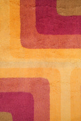 Vintage Retro Scandinavian Rug 7'1" X 5'5"
