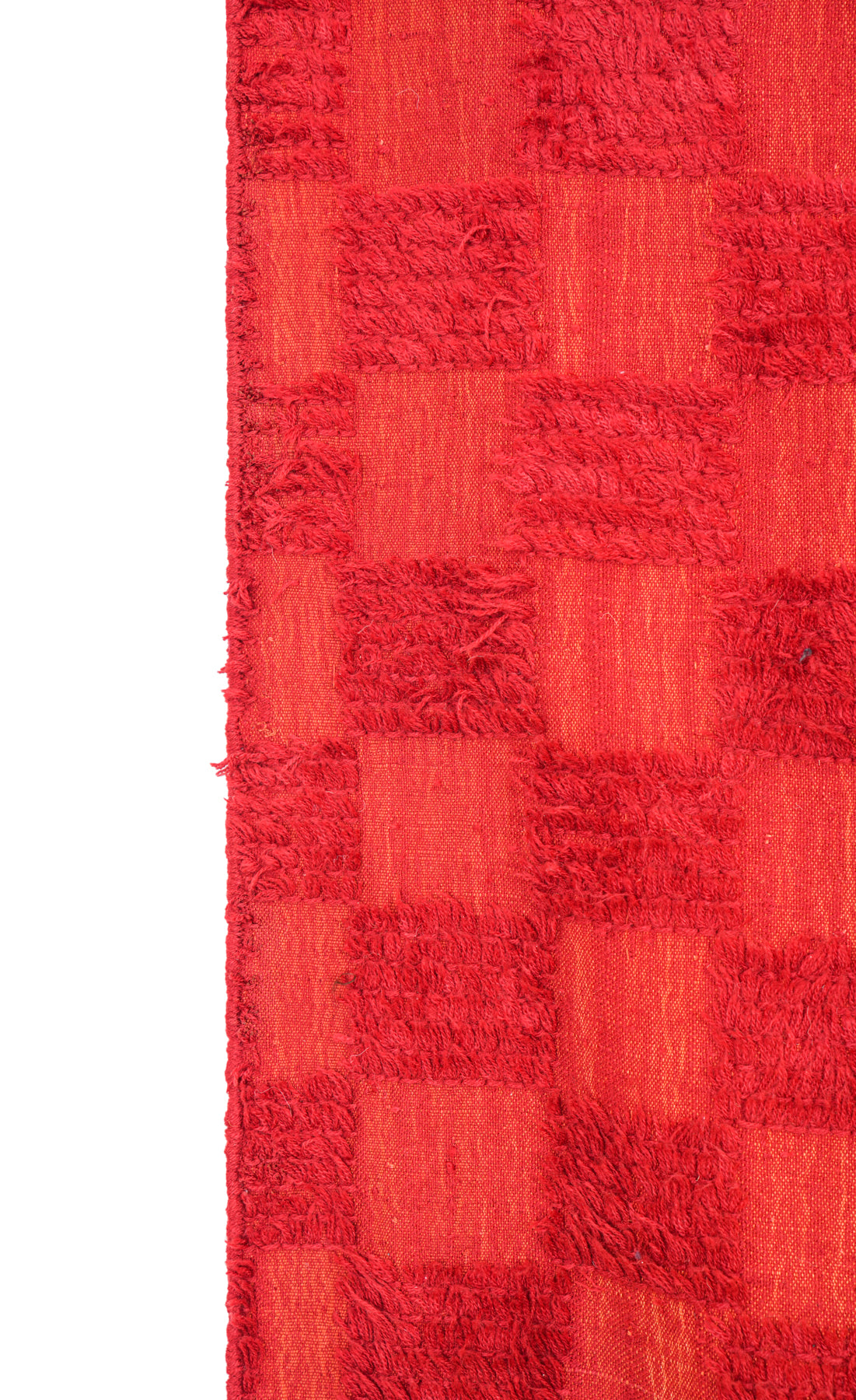 Vintage Moroccan Checkerboard Kilim 8'1" x 6'6"