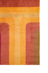 Vintage Retro Scandinavian Rug 7'1" X 5'5"