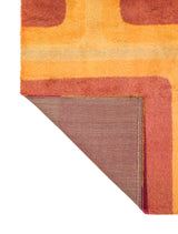 Vintage Retro Scandinavian Rug 7'1" X 5'5"