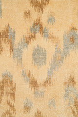 Vintage Afghan Modernist Rug 3'2" X 2'6"