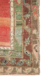 Antique Anatolian Konya Rug 3'9" X 3'