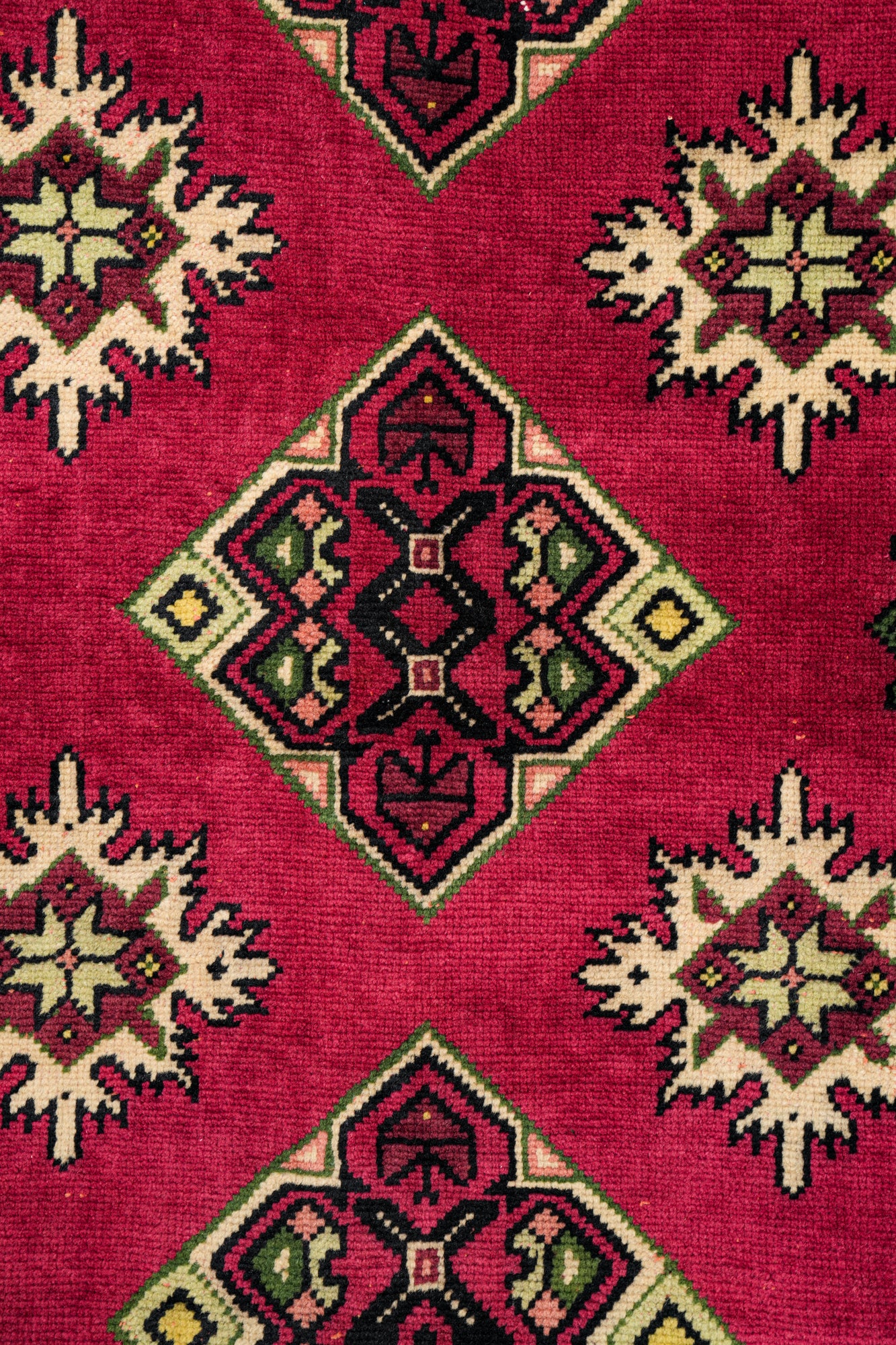 Vintage Rbati Moroccan Rug 5'9" x 4'