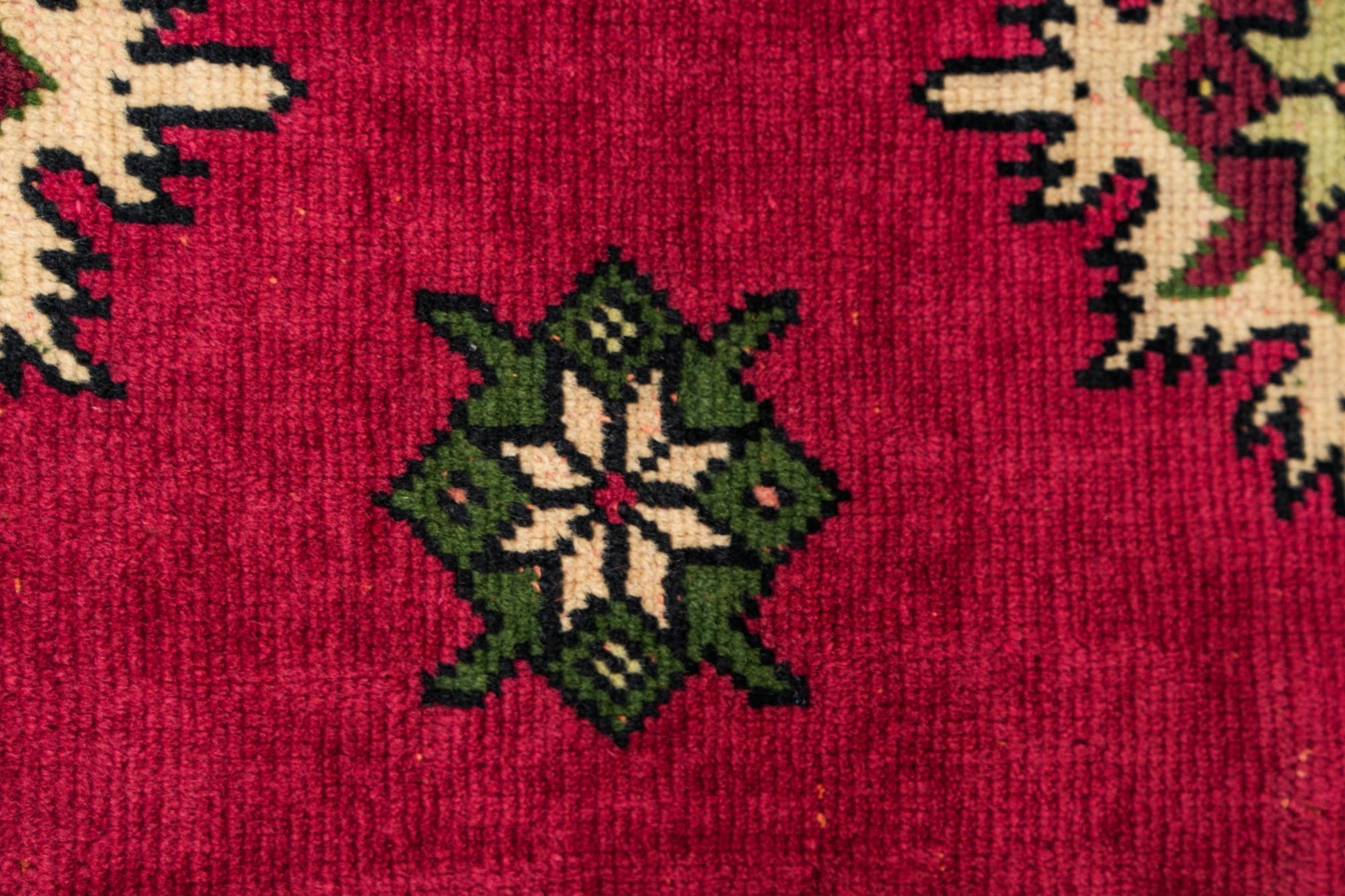 Vintage Rbati Moroccan Rug 5'9" x 4'