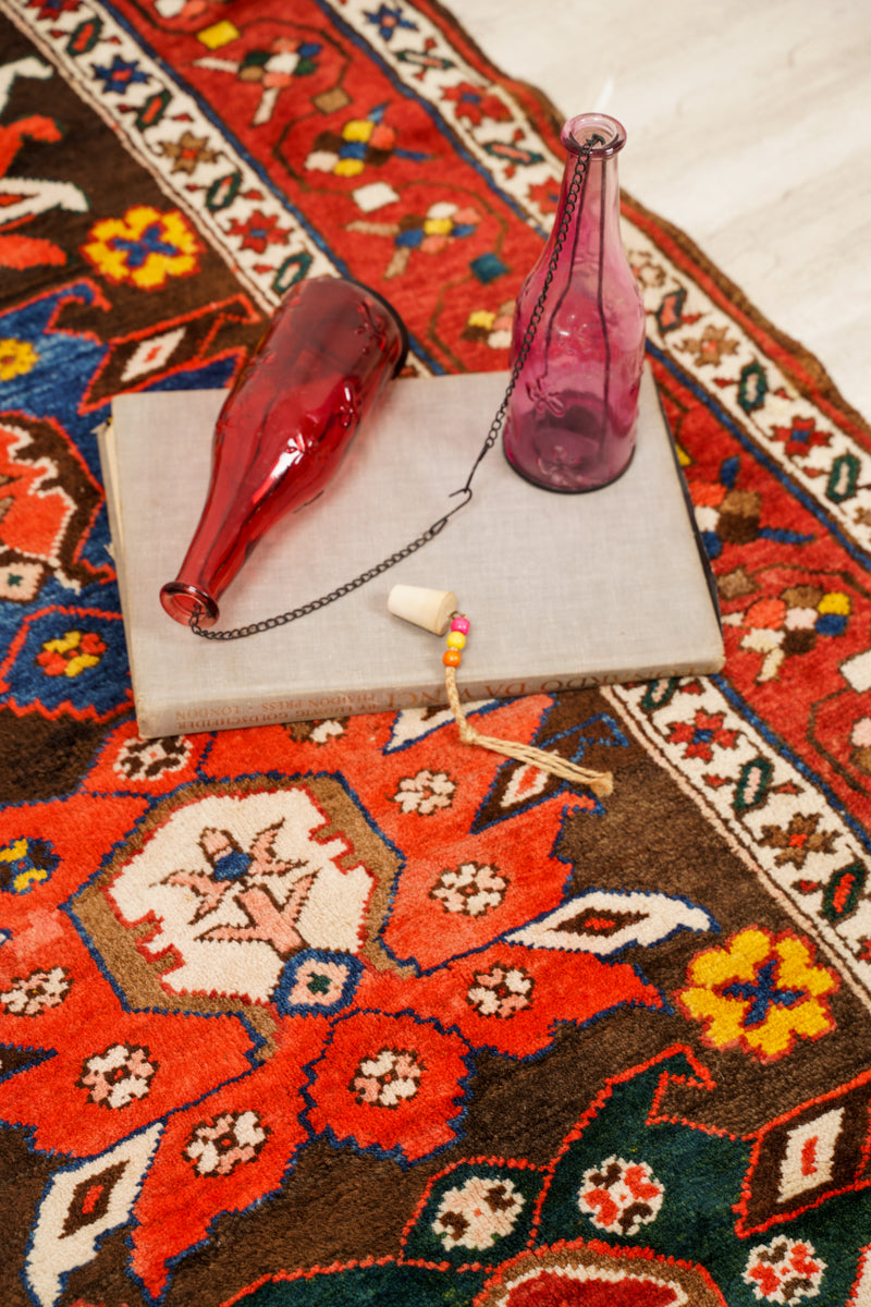 Antique Caucasian Moghan Kazak Rug 5'5" x 3'2"