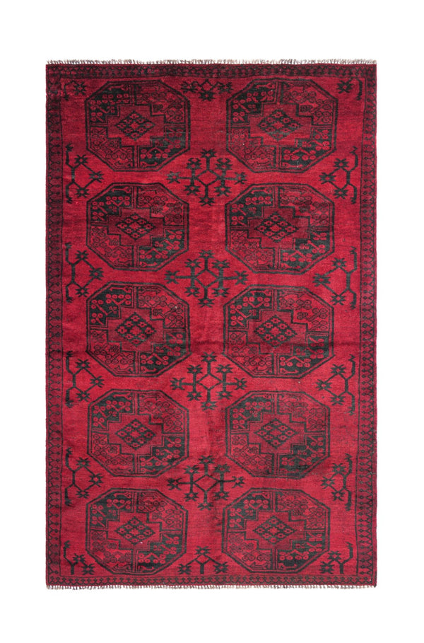 Vintage Turkoman Ersari Rug 7'9" x 5'