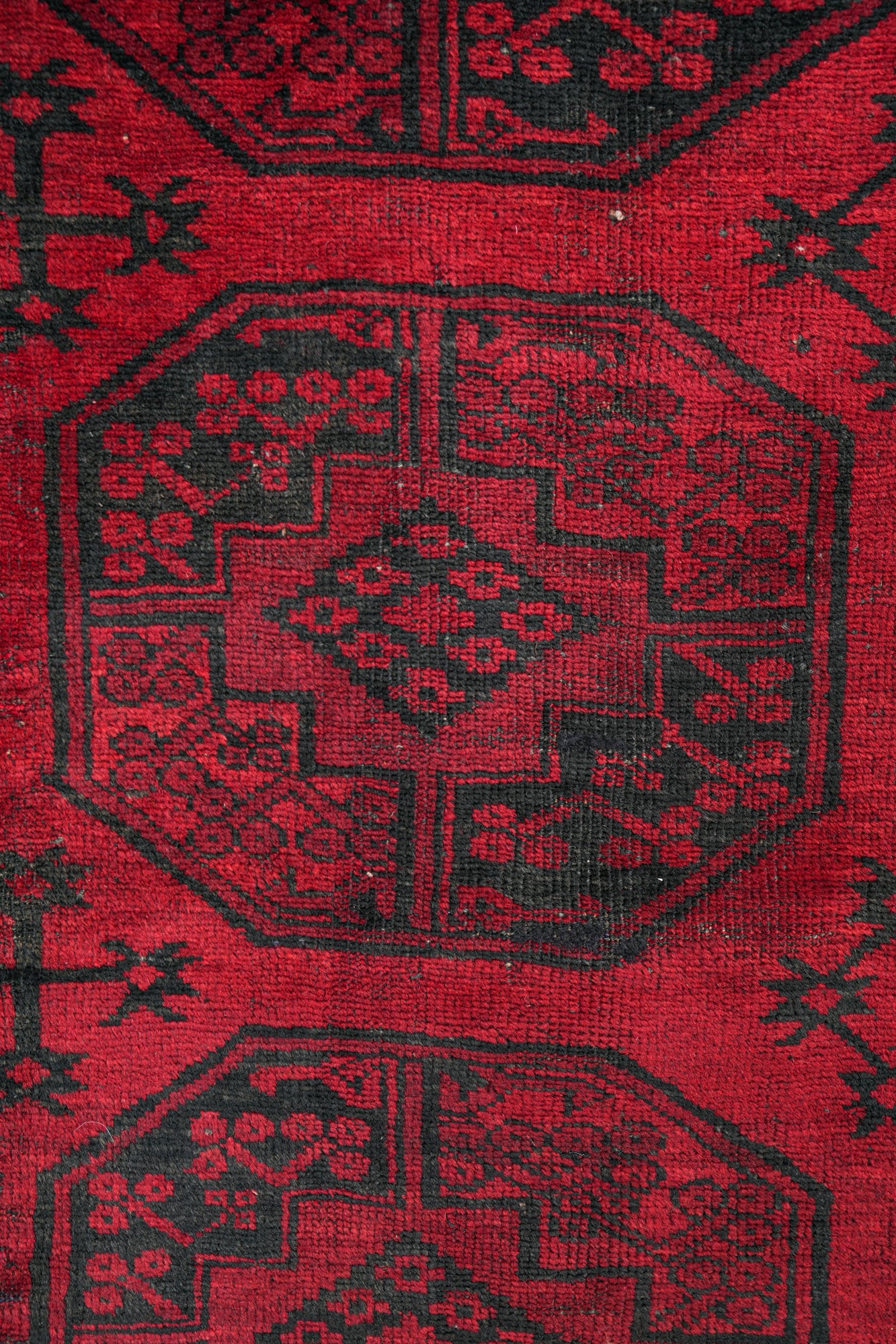 Vintage Turkoman Ersari Rug 7'9" x 5'