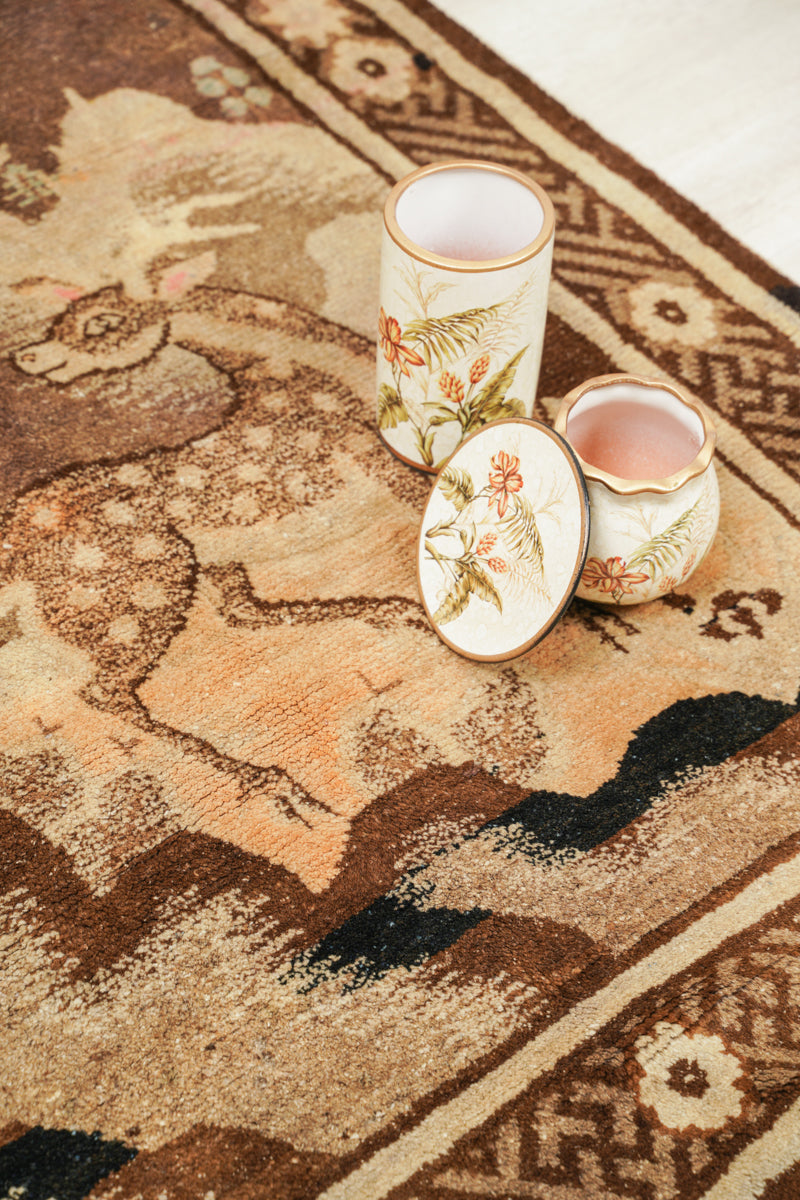 Antique Pao Tao Mongolian Rug 5'4" x 3'