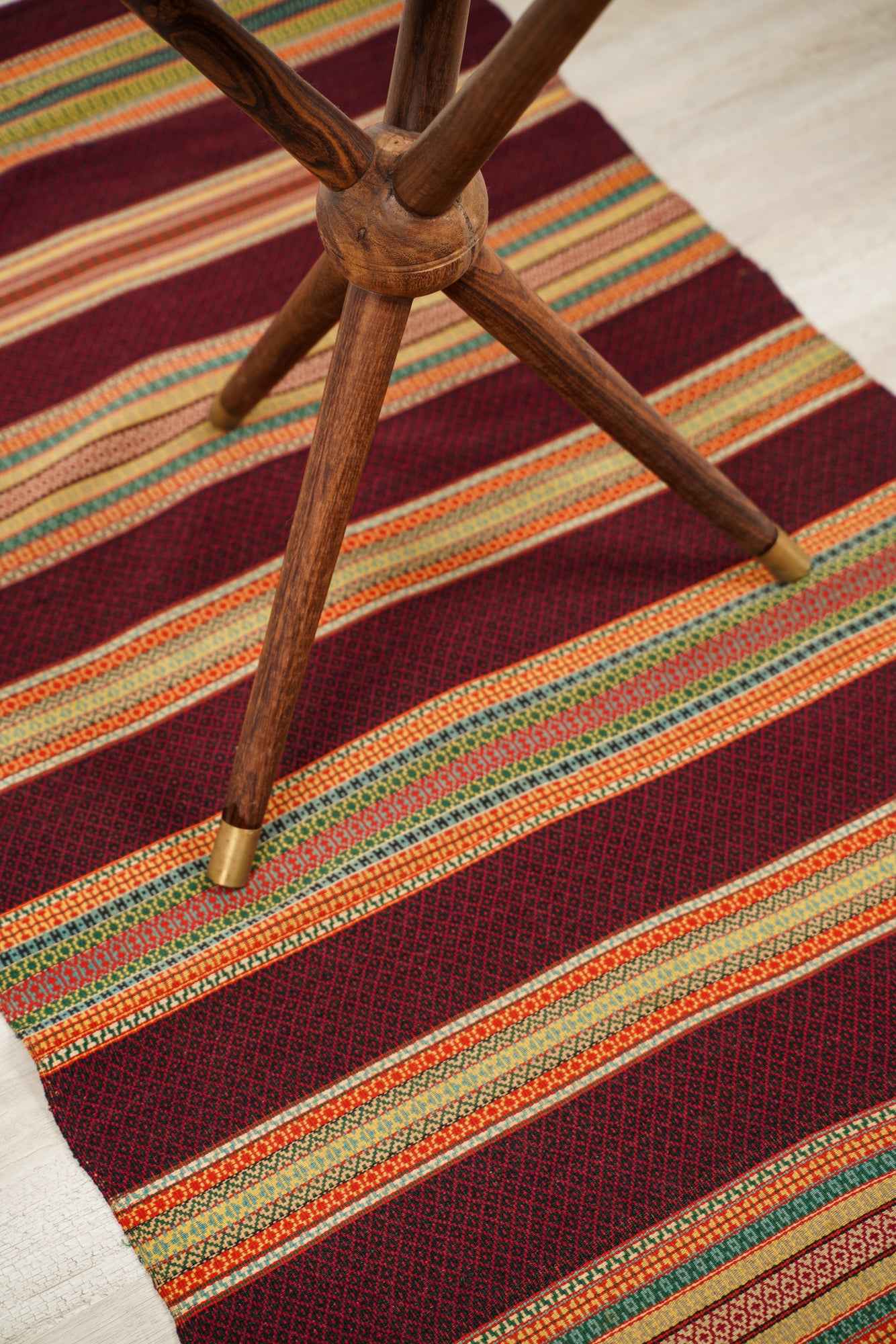 ANTIQUE SCANDINAVIAN TEXTILE 5'10" x 2'5"